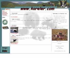 kareler.com: :: www.kareler.com
Kennel Haugtun's offisielle webside