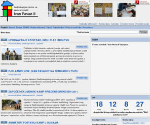mladicentar.org: Nadbiskupijski centar za pastoral mladih Ivan Pavao II - Sarajevo
