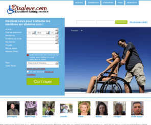 disalove.com: Disabled dating service with www.disalove.com - Front page
www.disalove.com Online dating service for disabled or handicapped women and men to find love, friendship and happiness in a safe online dating environment. Chat live, share photos and search for disabled members and single yho are not afraid to meet disabled ans handicaped single in your area and the rest of the world.