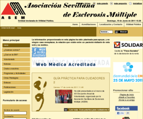 emsevilla.net: Bienvenido/a a nuestra página Web
ASEM- Asociacion Sevillana de Esclerosis Múltiple