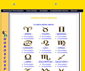 TODO TIPO DE HOROSCOPO Y TAROT GRATIS todo tipo de horoscopo y tarot gratis: