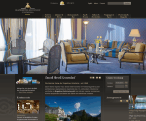 kronenhof.com: Grand Hotel Kronenhof Pontresina
