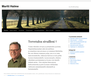 marttihalme.net: Martti Halme
Uusi WordPress-blogi