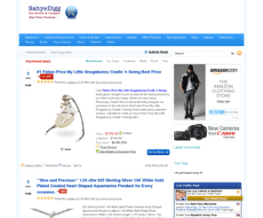 sabyedigg.com: SabyeDigg - #1 Best Price and Cheapest Products Shopping Store for You in USA
The Large Store for You to Deals Products in Best and Lowest Prices...