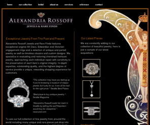 alexandriarossoff.com: Alexandria Rossoff Jewels & Rare Finds
Specializing in the finest bridal rings and one of a kind jewelry