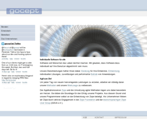 gocept.com: Hauptseite — gocept homepage
