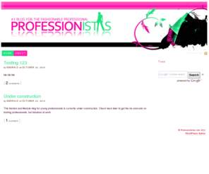 professionistas.com: Professionistas – Fashion and Lifestyle Blog for Young Professionals
Fashion and lifestyle blog for young professionals who need tips and tricks to make an impression.