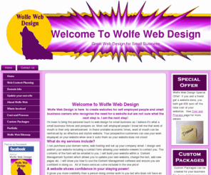 wolfeweb.ie: Wolfe Web Design Home Page
Wolfe Web Design Company making websites for small business in Dublin