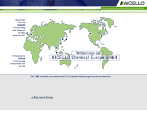 aicello.de: AICELLO Chemical Europe GmbH
Verpackungen, Harke, Kunststoffprodukte, Sandstrahlsysteme, lichtempfindliche Folien, Solublon, Boselon, apm