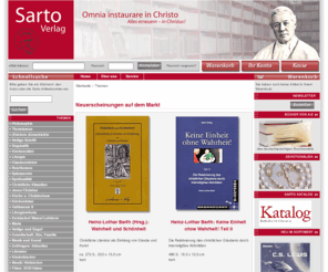 sarto-verlag.org: Sarto Verlag :: Online Shop ::
Sarto Verlag ist der Verlag und die Buchhandlung des deutschen Distrikts der Priesterbruderschaft St. Pius X. Unser Ziel ist es, durch gute Literatur die Geister für die ewige Wahrheit zu erleuchten, die in Jesus Christus Mensch geworden ist, dem Sohn Got