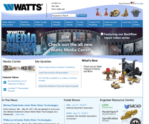 wattsacv.com: Watts - Plumbing, Heating and Water Quality Products Manufacturer
An Innovative Manufacturer of Water Quality Products including Backflow Preventers, Regulators, Valves, PEX Plumbing, Reverse Osmosis, Radiant Heat and much more...