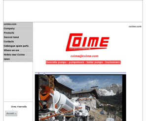 copump.com: coime.com
produzione pompe calcestruzzo , concrete pumps