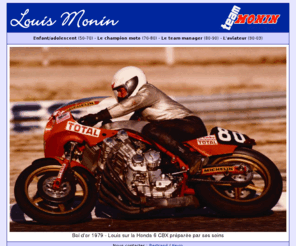 louismonin.com: Les Amis de Louis Monin :: Une courte vie bien remplie, coureur moto, team manager moto, pilote d'avions
Louis Monin, une courte vie bien remplie, coureur moto, team manager moto, pilote d'avions