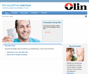 olinretireebenefitplan.com: OLIN Retiree Benefit Plan - Home
OLIN Retiree Benefit Plan