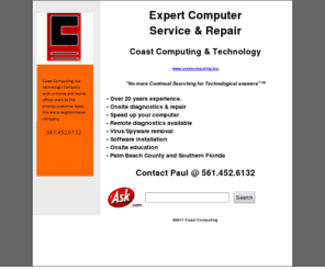 pfalck.com: Hi Tech Computer Consulting with Paul Falck
Paul Falck is a computer consulting provider within Palm Beach County