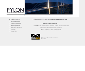 pyloninvestmentsandconsulting.com: Company Overview
Pylon Investment and Consulting   Provide advice on investment, business and operations strategy   Rent a Manager, Rent-a-manager   Pylon Investments and Consulting   Pylon Investments & Consulting  