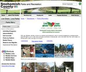 snocoparks.com: Snohomish County Parks and Recreation
Snohomish County Snohomish County Parks and Recreation