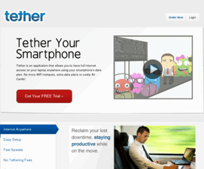 tether.com: Tether BlackBerry, Tether Android | Tether.com
