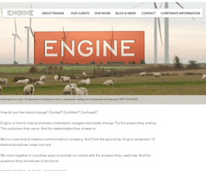 theenginegroup.com: Engine
Engine is an independent and integrated marketing communications agency. Offering a vast range of marketing communications solutions. 