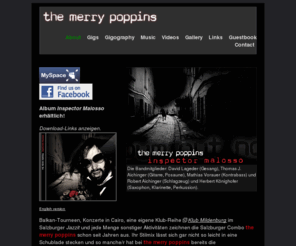 themerrypoppins.com: the merry poppins
The Merry Poppins is a live band, fusing skankin urban roots reggae, soul, dub, jazz and funk into hypnotic and danceable grooves.