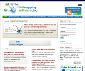 mindmappingsoftwareblog.com: The Mind Mapping Software Blog
The source for news, trends, reviews and best practices related to mind mapping software and visual mapping