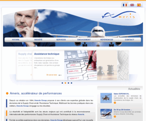 ameris-france.net: Conseil en intelligence économique et commerce international
Expert en supply chain et assistance technique proposant du conseil en business intelligence et process management pour le secteur de la défense