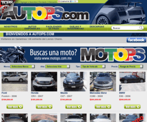 autops.com: Autops - comercialización de autos de morelia - compra y venta
Somos una empresa seria y profesional dedicada a la comercialización de automotores previamente seleccionados y en perfectas condiciones para su compra-venta.
Ofrecemos a nuestros clientes un valor agregado al brindarles múltiples servicios de gestaría que facilitan el proceso y ofrecen una mayor confianza en su operación.