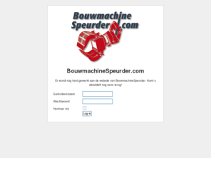 bouwmachinespeurder.com: Nieuw op BouwmachineSpeurder
BouwmachineSpeurder.com, de online marktplaats voor bouwmaterieel