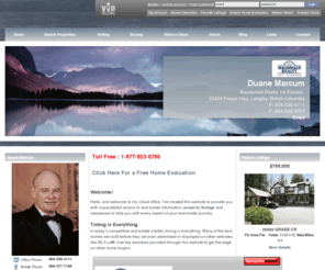 fraservalleyhome.com: Langley Real Estate - Duane Marcum
fraservalleyhome.com is a Langley, BC Real Estate Website featuring real estate information, links, online home evaluations, complete property searching, and live updates about Langley real estate. 