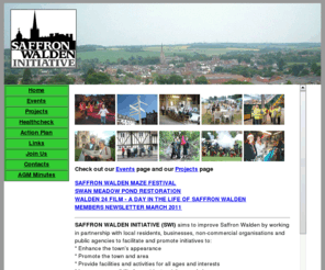 swinitiative.org: Saffron Walden Initiative - Volunteers working to improve the quality of life in and around Saffron Walden, Essex, UK
Saffron Walden Initiative (SWI) 51; Volunteers working to improve the quality of life in and around Saffron Walden, Essex, UK