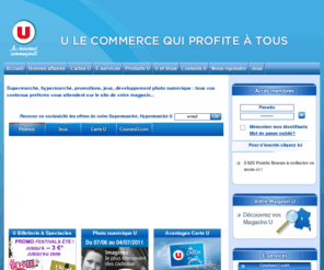 ulesnouveauxcommercants.com: Supermarché U et Hypermarché, Enseigne de grande distribution, Promotions, Magasins U
Magasins U, le site des nouveaux commerçants : des promotions, des réductions immédiates en caisse, des jeux, les avantages de la carte U, ...