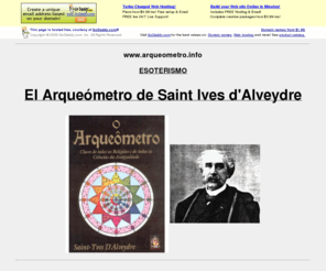 Arqueometro Info El Arque Metro De Saint Ives D Alveydre