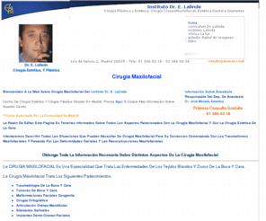 cirugiamaxilofacial.info: cirugia maxilofacial,  maxilofacial, implantes dentales, implantologia, madrid, Instituto Dr. E. Lalinde
cirugia maxilofacial,  maxilofacial, implantes dentales, implantologia, madrid, Instituto Dr. E. Lalinde