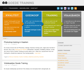 goedetraining.net: Goede Training
Goede training