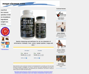 mega-cleanse.com: Mega Cleanse Herbal Diet Complex
