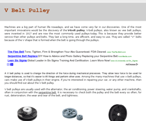 vbeltpulley.com: V Belt Pulley | V-Belt Pulleys | V-Belts
V Belt Pulley - Find information and buying options for v-belt pulleys.