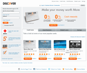 discovercard.com: Discover Credit Cards : Cash Back Credit Cards, Rewards Card, Travel Credit Card
Browse for cash back credit cards including Discover More, Miles card, Student Credit Card, and Motiva Card. Become a card member and see how It pays to Discover