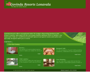 govindaresorts.com: Govinda Resorts Lonavala
