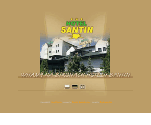 hotelsantin.pl: Konferencje, Hotele Bełchatów - Hotel Santin w Bełchatowie - Restauracja, Hotel, Konferencje, Narty, KWB Belchatow, Elektrownia Bełchatów
Restauracja - Hotel Santin Bełchatów zaprasza na narty i konferencje. Posiadamy komfortowe pokoje z łazienkami, TV SAT, telefonem, klimatyzowaną salę konferencyjną, saunę, drink bar, parking... Planując wypad na narty, odwiedzając KWB Bełchatów lub Elektrownia Bełchatów czy porównując hotele zapewne docenisz nasz hotel...