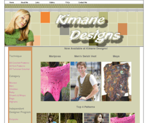 kimanedesigns.net: Kimane Designs - Crochet Patterns for home and family
Published crochet pattern designer now offering professional printed leaflets, direct to you.