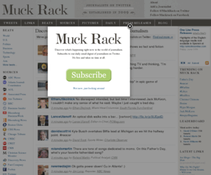 muckrack.com: Journalists on Twitter - Breaking News, Politics, Opinion and more - Muck Rack
Journalists on Twitter