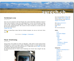 surech.ch: surech.ch – Homepage von Stefan Urech
surech.ch - Offizielle Homepage von Stefan Urech