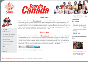 tourducanada.com: Tour du Canada, bicycle ride across Canada
Tour du Canada, cycling Coast to Coast across Canada since 1988