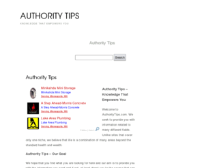 authoritytips.com: [Authority Tips]
[Authority Tips That Empower You]