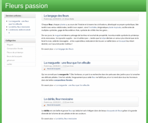 fleurspassion.com: Fleurs passion : Le langage des fleurs
