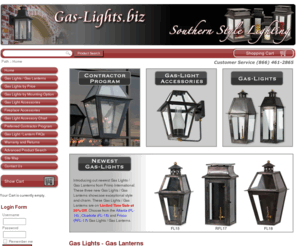 gas-lights.biz: Gas-Lights.biz - High Quality Gas Lights, Gas Lanterns and Accessories | Home
This site was established to provide high quality Gas Lights, Gas Lanterns and Lighting accessories at an affordable price.