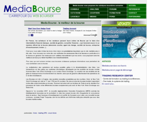 mediabourse.com: Media bourse - le meilleur de la bourse
mediabourse, le portailde la bourse de Paris