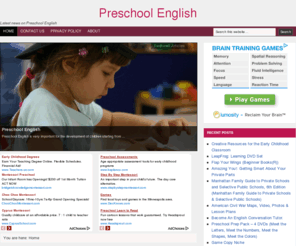 preschoolenglish.com: Preschool English
Latest news on Preschool English