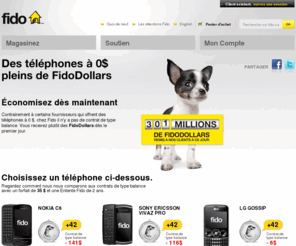 sanballance.com: Des téléphones à 0$ pleins de FidoDollars
Économisez dès maintenant. Contrairement à certains fournisseurs qui offrent des téléphones à 0 $, chez Fido il n’y a pas de contrat de type balance. Vous recevez plutôt des FidoDollars dès le premier jour.