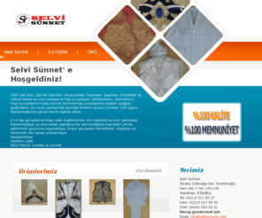 selvisunnet.com: SELVİ SÜNNET - TEKSTİL GÖMLEK ve SÜNNET San. ve Tic. Ltd. Şti.
